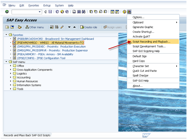 sap scripting tool excel